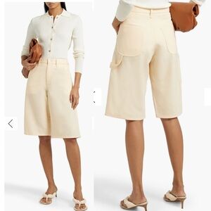 Rag & Bone NWOT Cavalry wool-blend twill shorts size 8‎